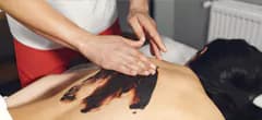 Coffee Body Scrub and Massage
